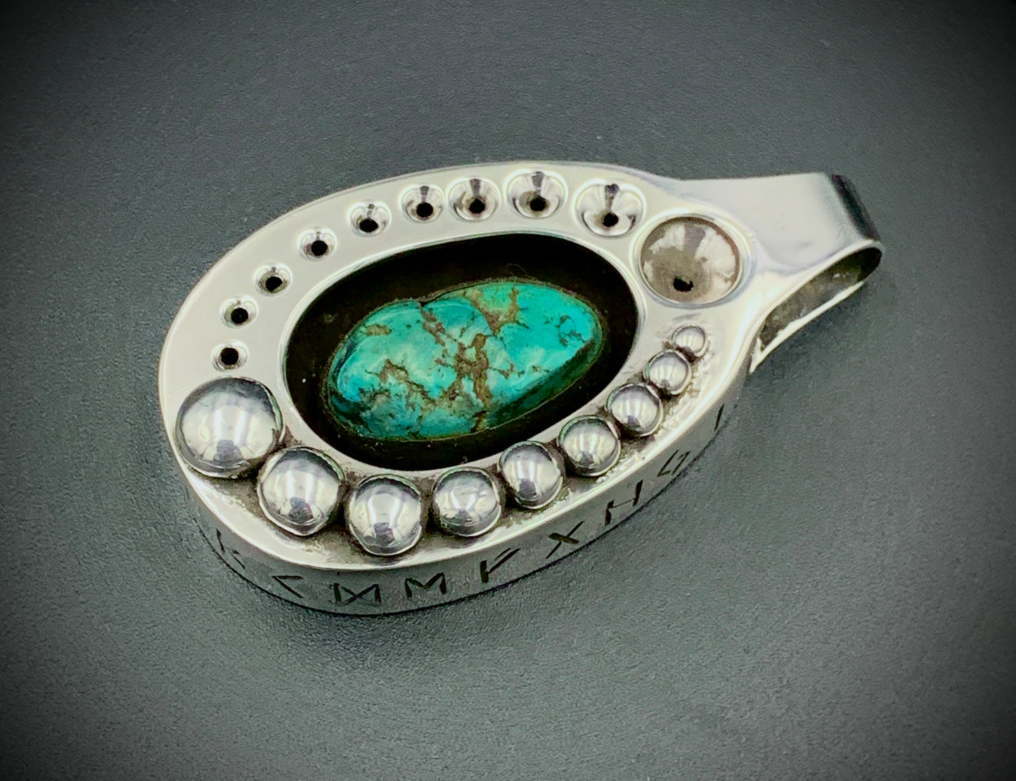 VIKING COWBOY RUNE DREAMER PENDANT