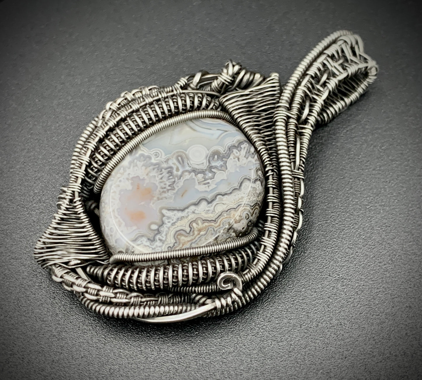CLOUD WARRIOR WIRE WRAP PENDANT