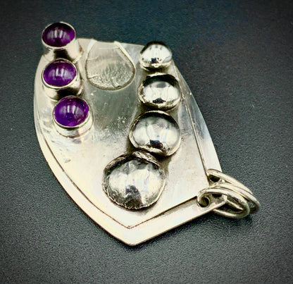 AMETHYST COSMIC WARRIOR PENDANT