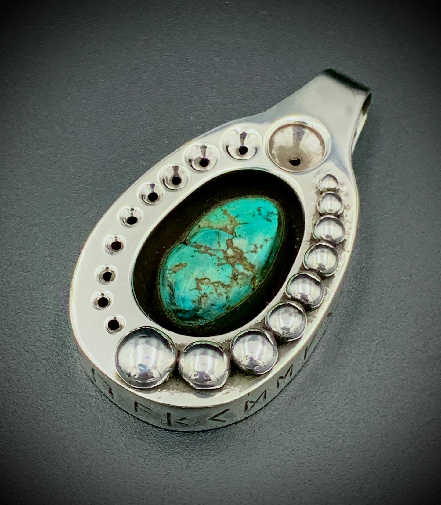 VIKING COWBOY RUNE DREAMER PENDANT