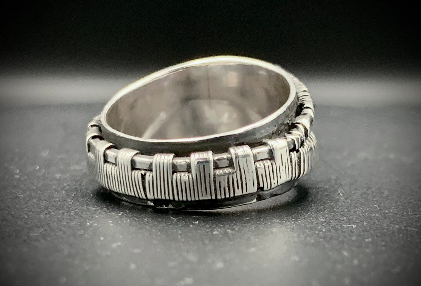 WOVEN WARRIOR RING - SIZE 6