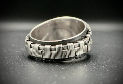 WOVEN WARRIOR RING - SIZE 6