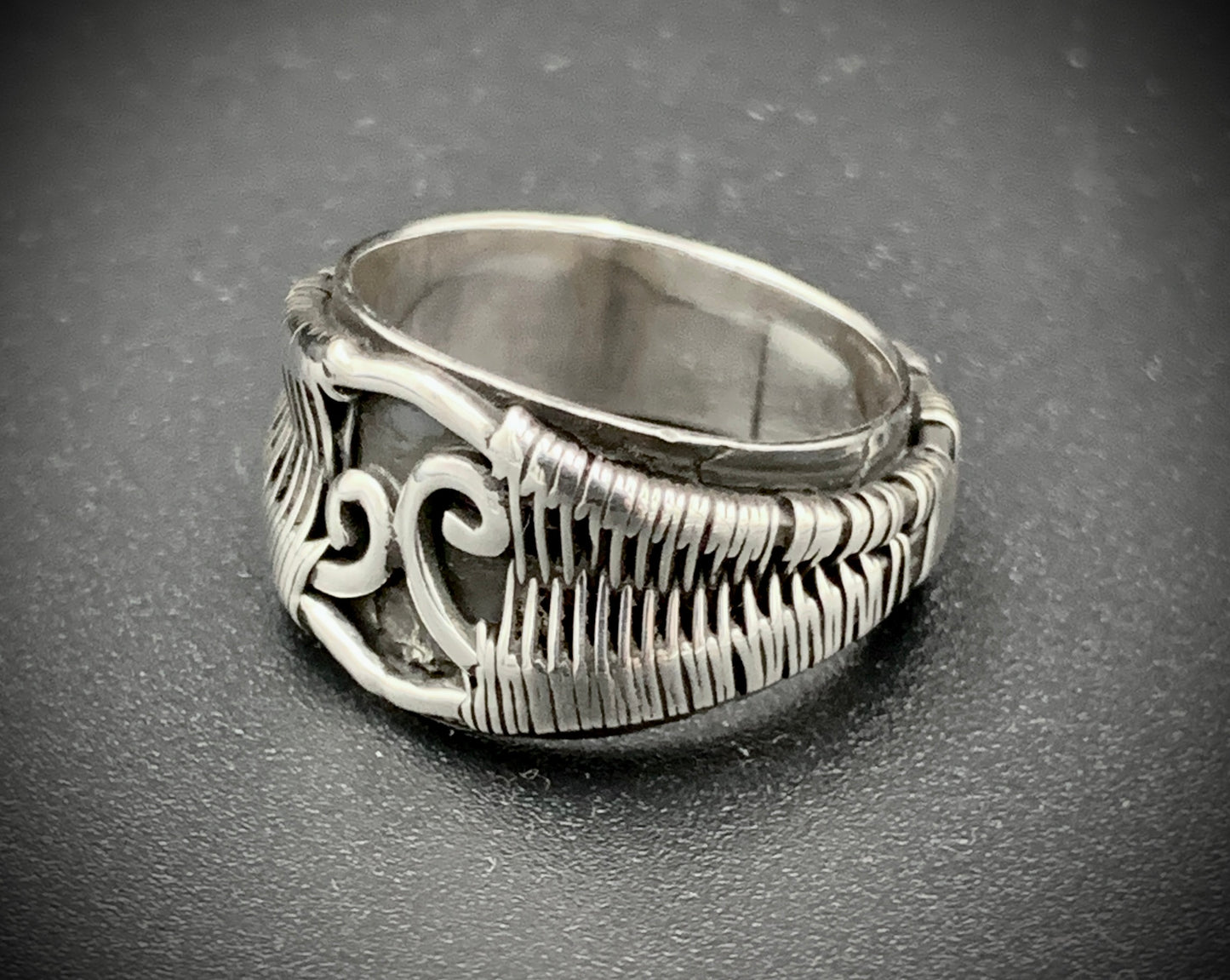 WOVEN WARRIOR RING - SIZE 6