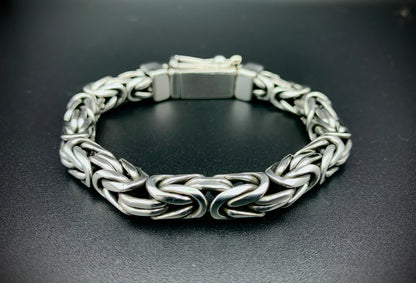CHUNKY BYZANTINE BRACELET 9MM CUSTOM SIZES!