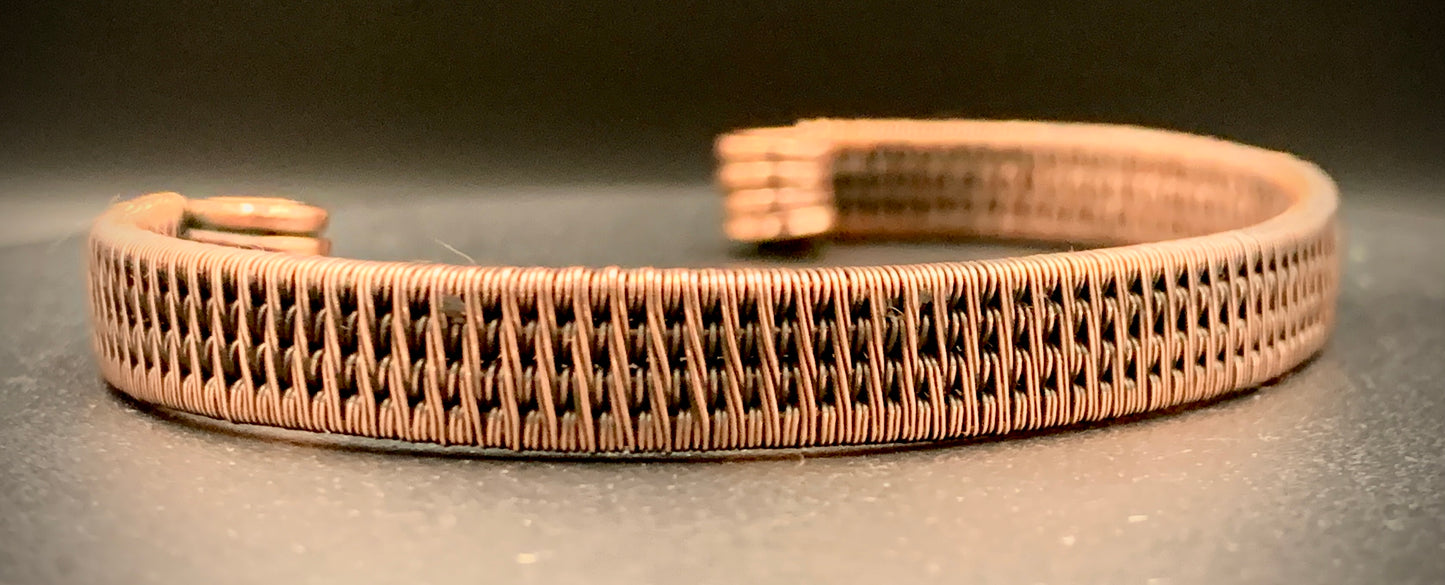 COPPER COMPANION WOVEN BRACELET
