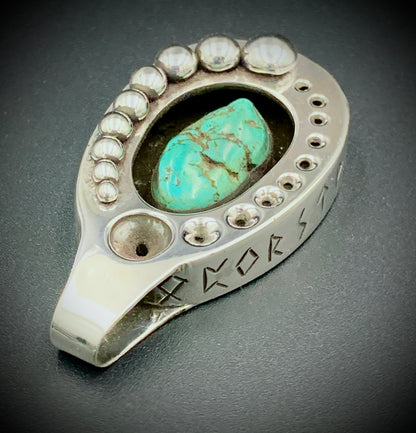 VIKING COWBOY RUNE DREAMER PENDANT