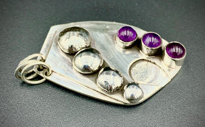 AMETHYST COSMIC WARRIOR PENDANT