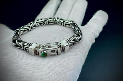 CHUNKY BYZANTINE BRACELET 9MM CUSTOM SIZES!