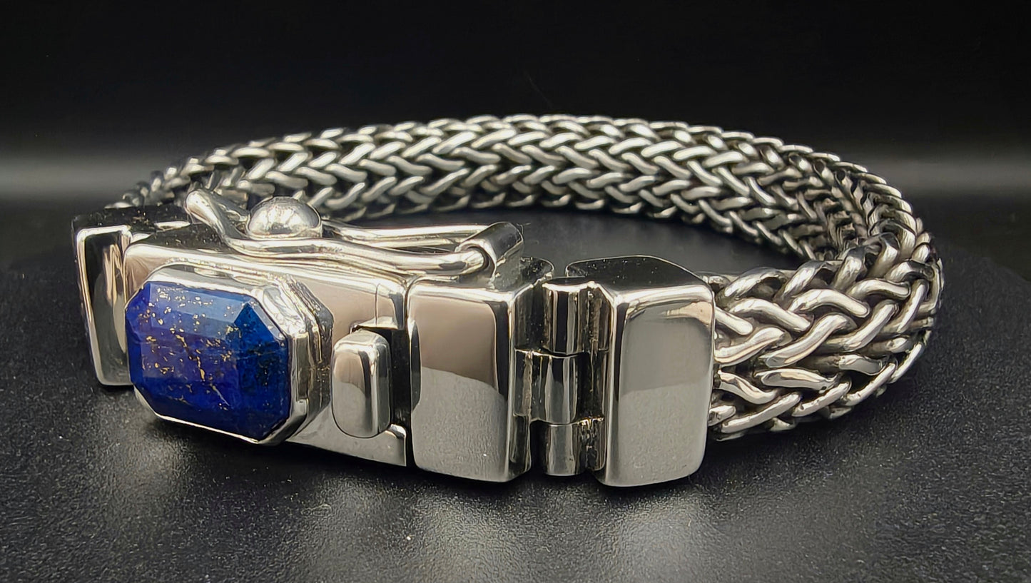 Triple Foxtail Chain Bracelet